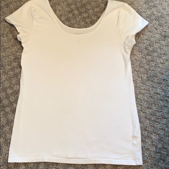 GAP Tops - 🛑Gap Fitted Stretch Tee White Size Large